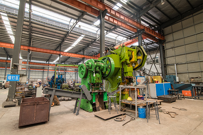 宜昌网架配件-锥头加工车间